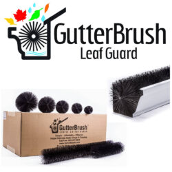 5 GutterBrush Size Diameters to protect any gutter size and style 3.25 in. - 8.0 in.