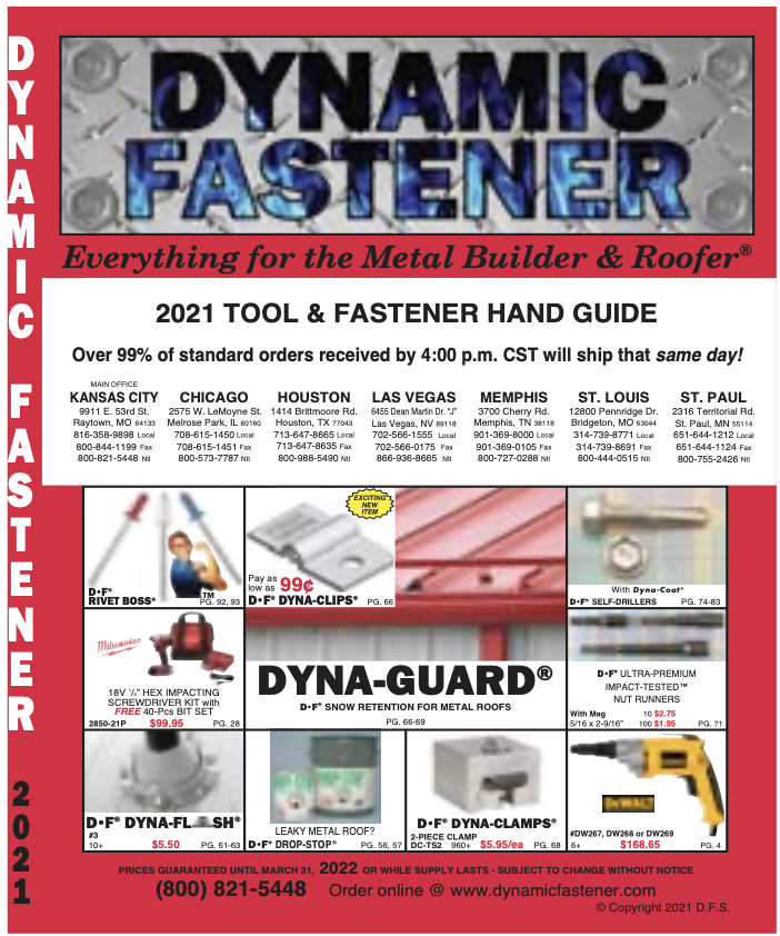 Dynamic Fastener 2021 Catalog Now Available