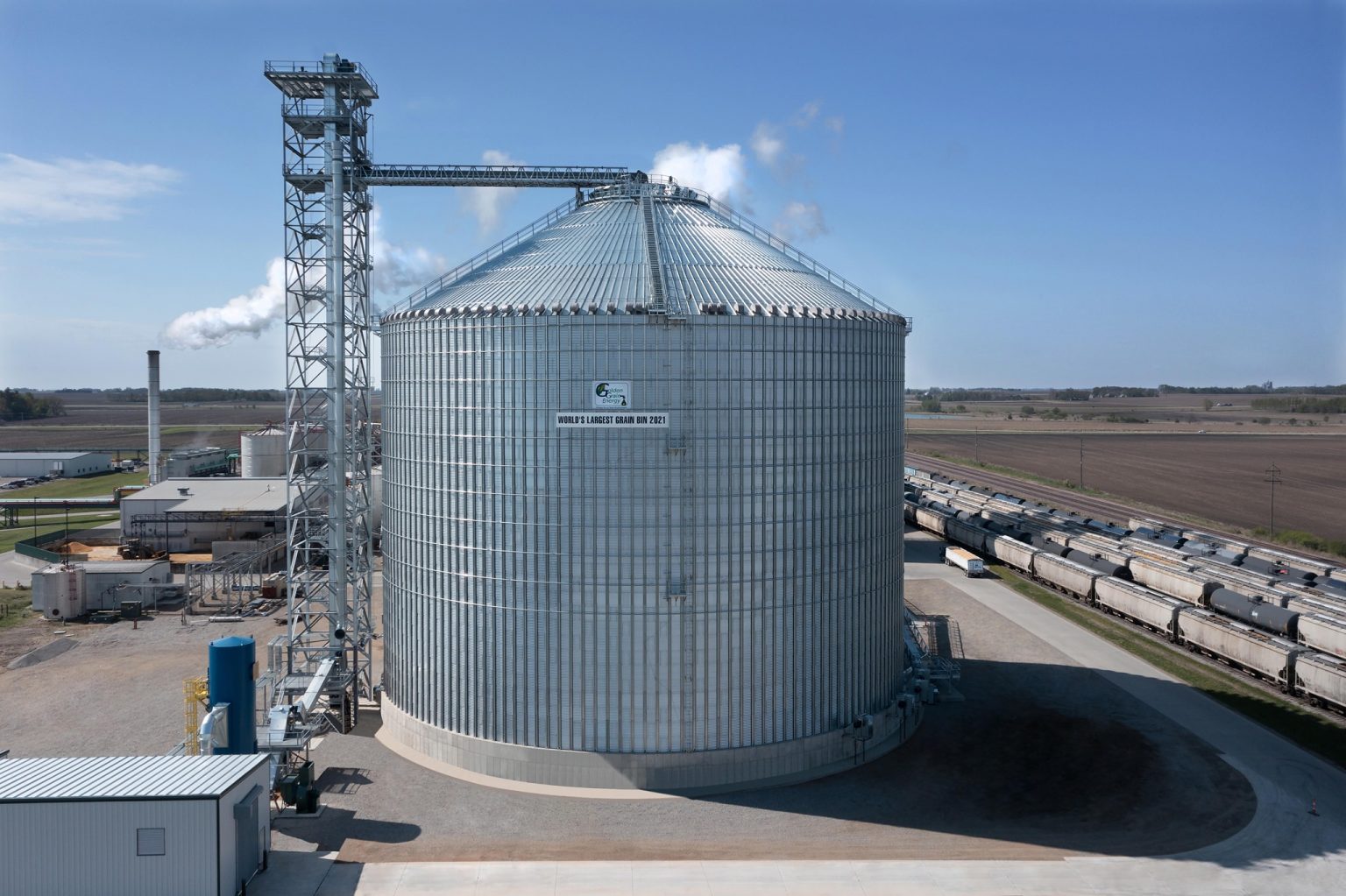 Grain Bins Are Getting SuperSized Rural Builder