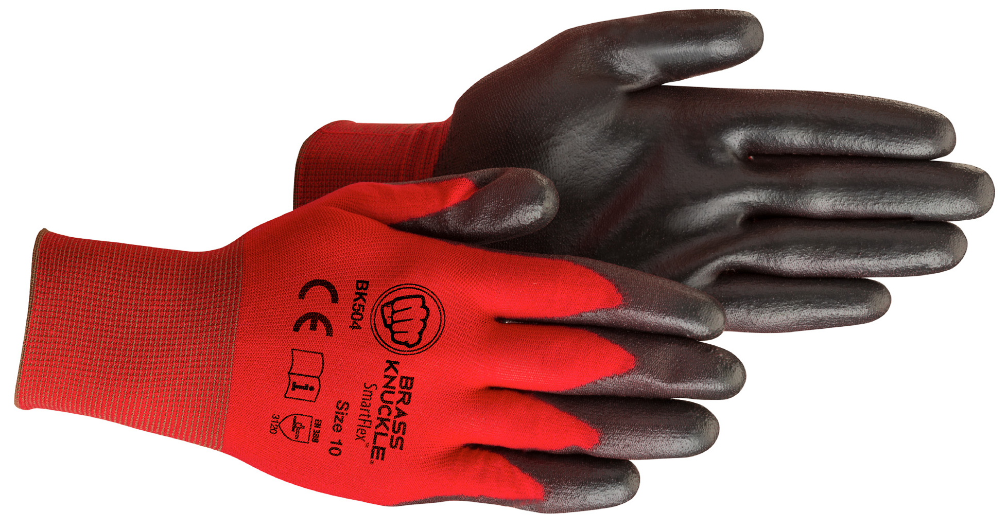 New Brass Knuckle® Red Warrior SmartFlex Gloves