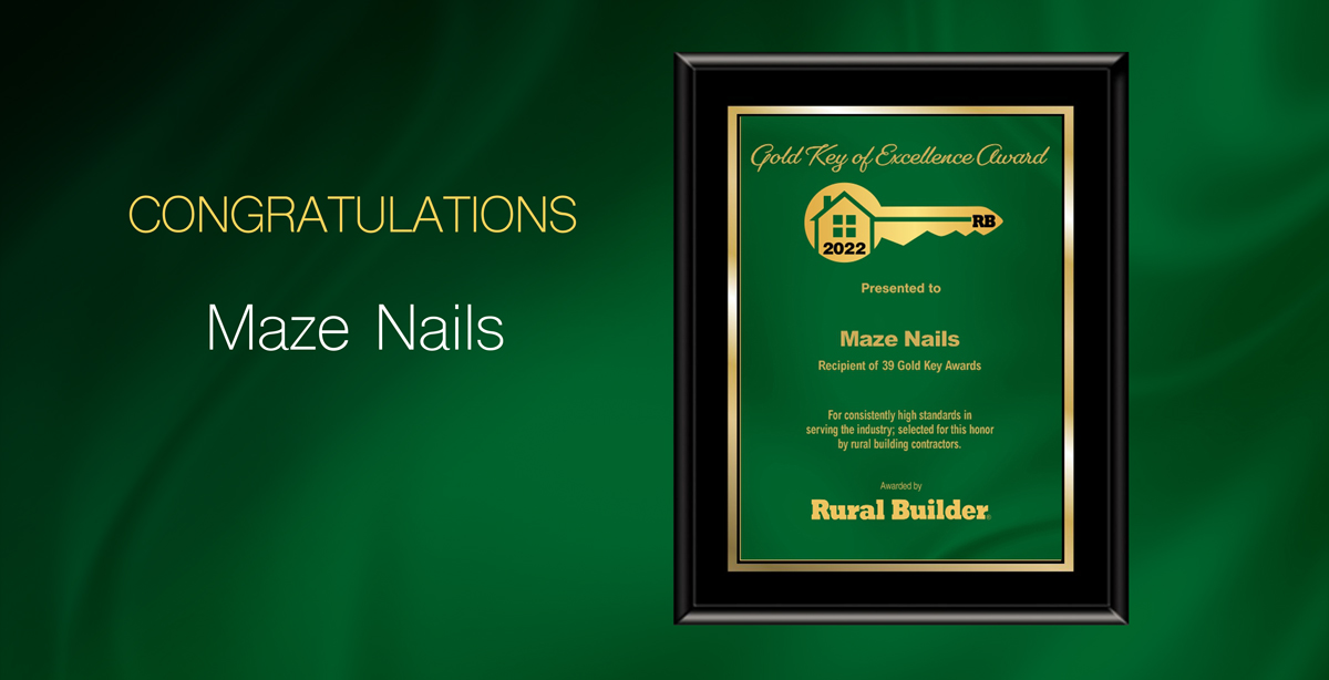 Maze Nails • Gold Key Winner 2022