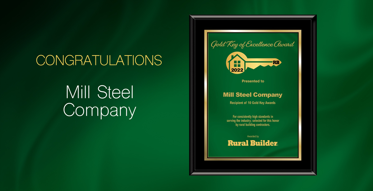 Mill Steel Co. • Gold Key Winner 2022
