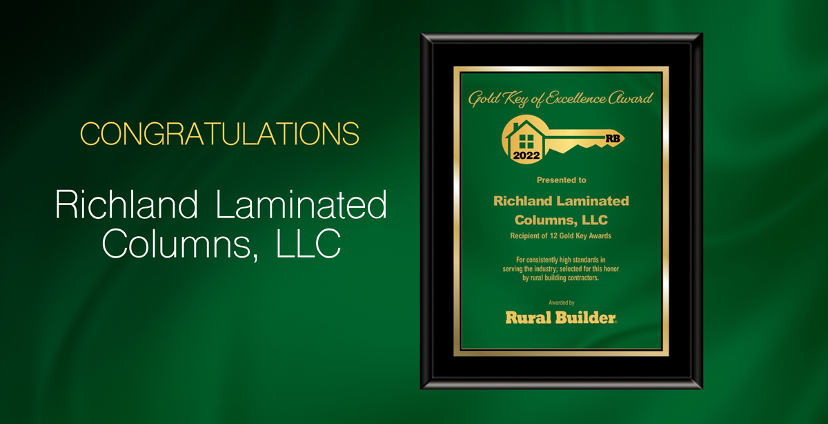 Richland Laminated Columns LLC • Gold Key Winner 2022