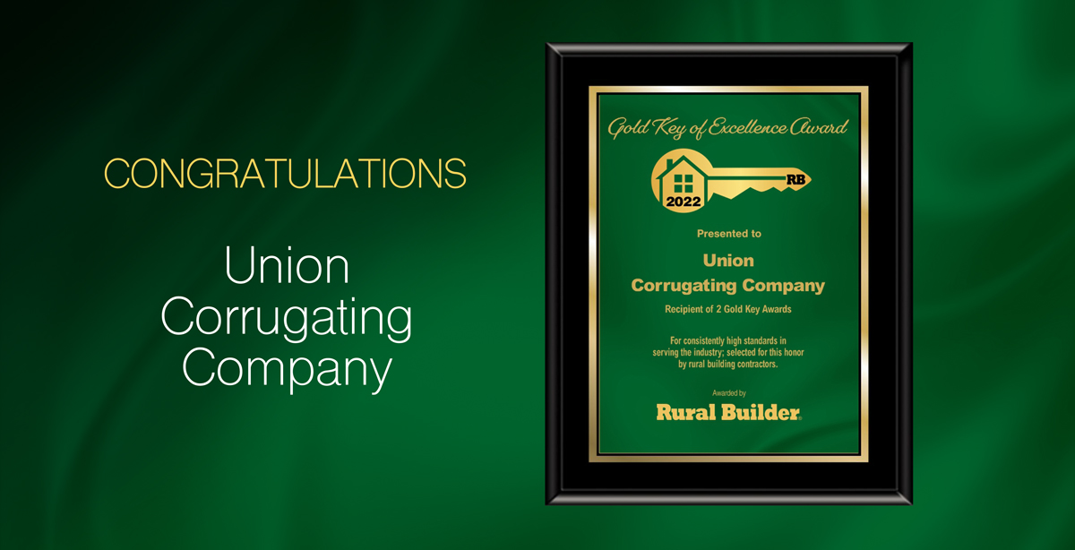 Union Corrugating Co. • Gold Key Winner 2022