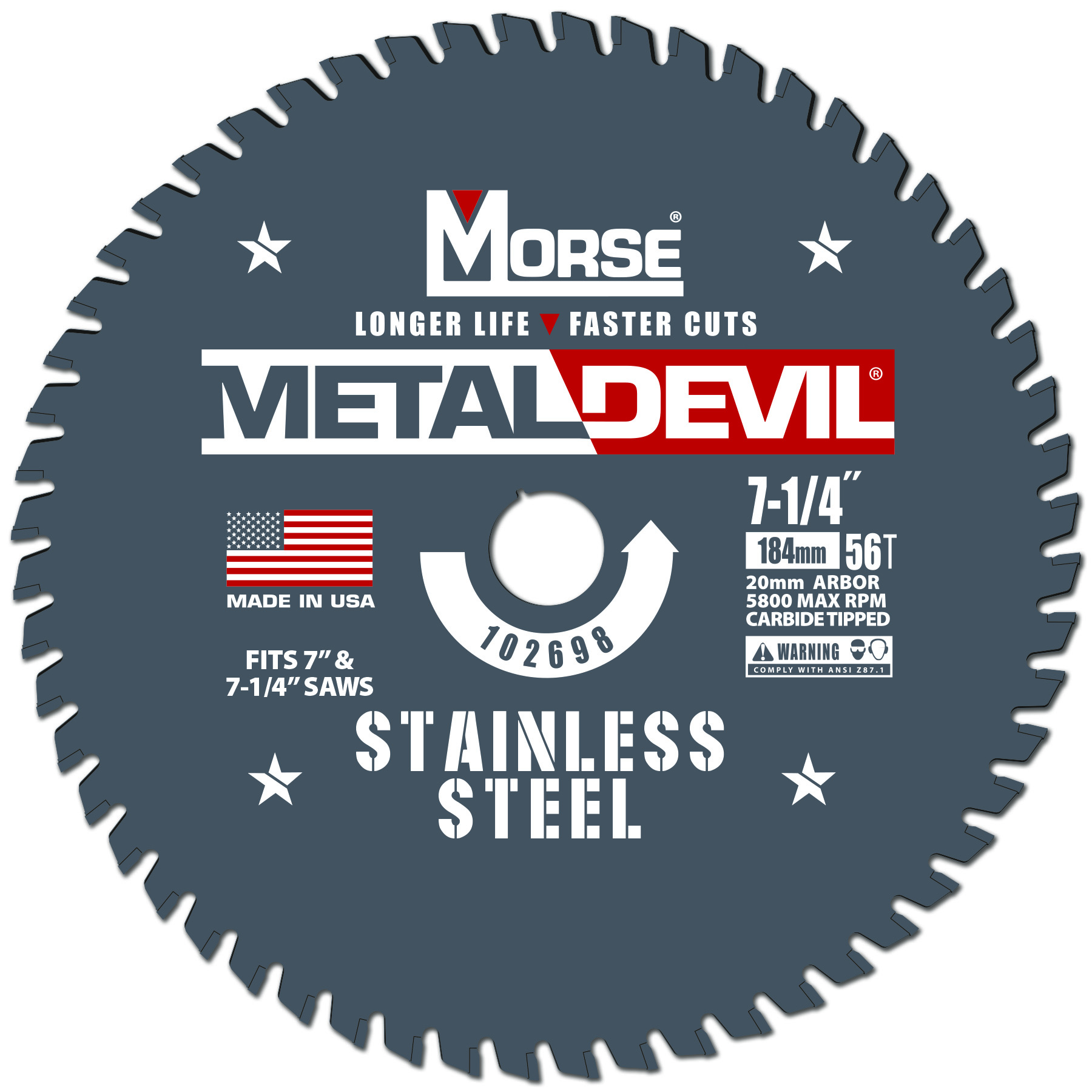 Morse Metal Devil Blade