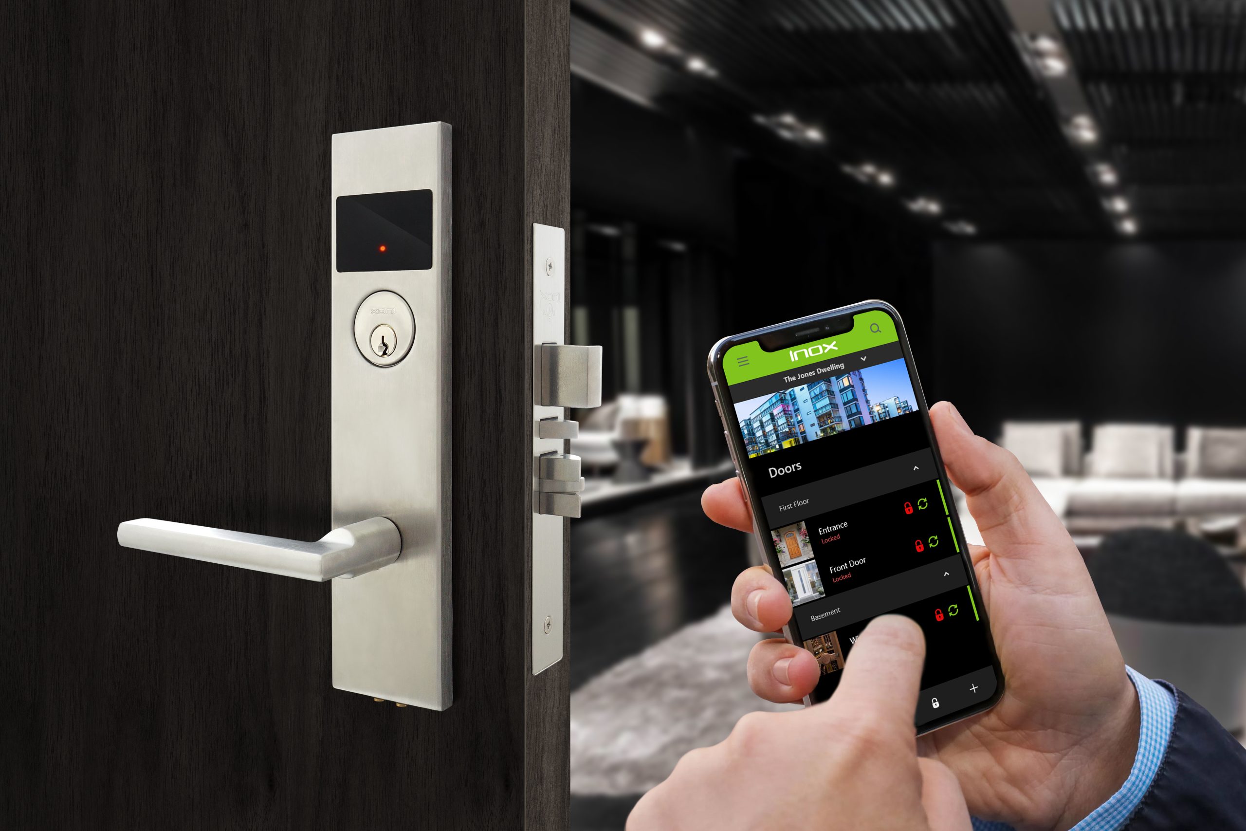 Commercially-Rated Smart Lock & technology