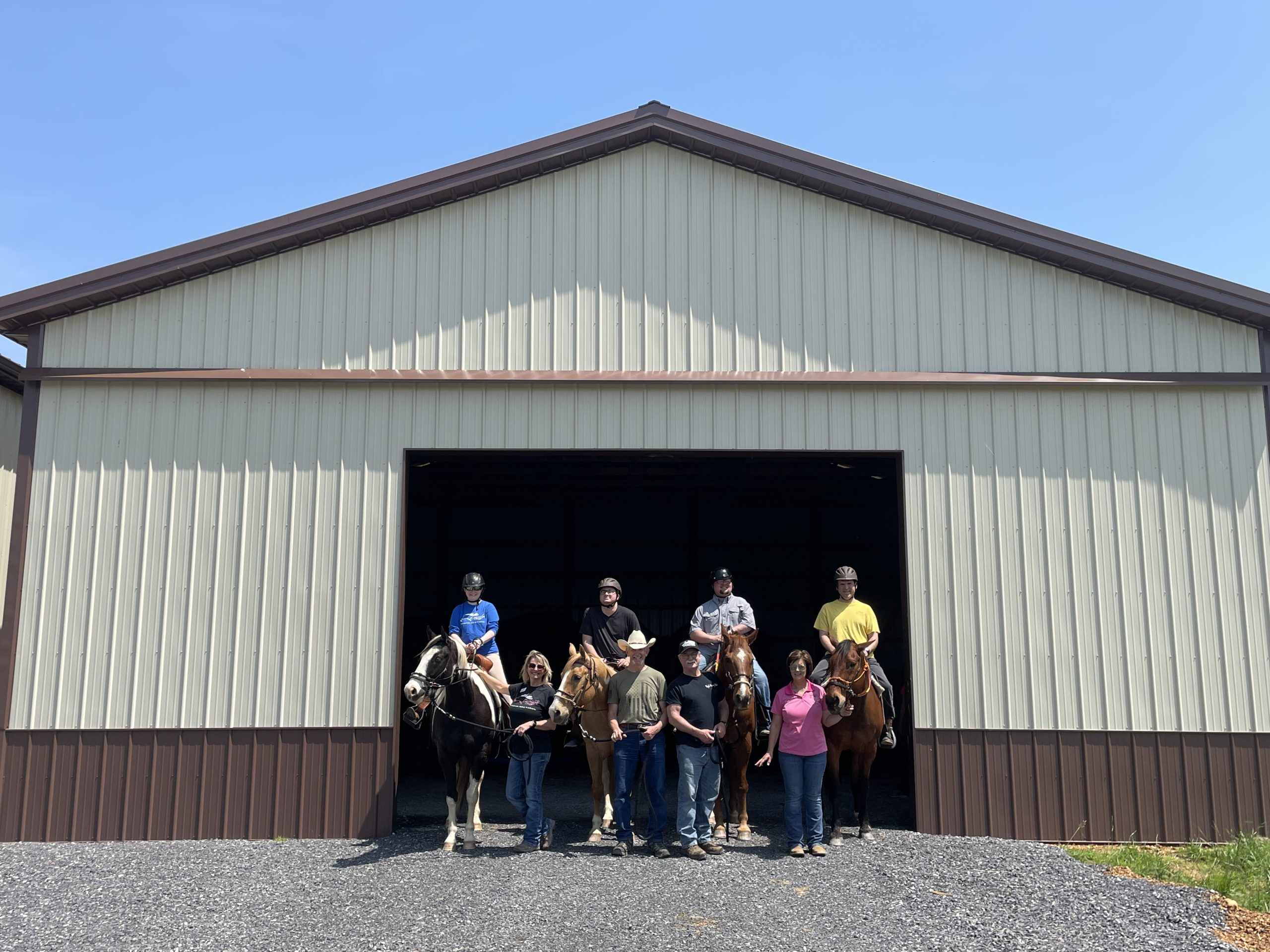 ABC Metal donated to therapeutic riding academy in Kentucky 