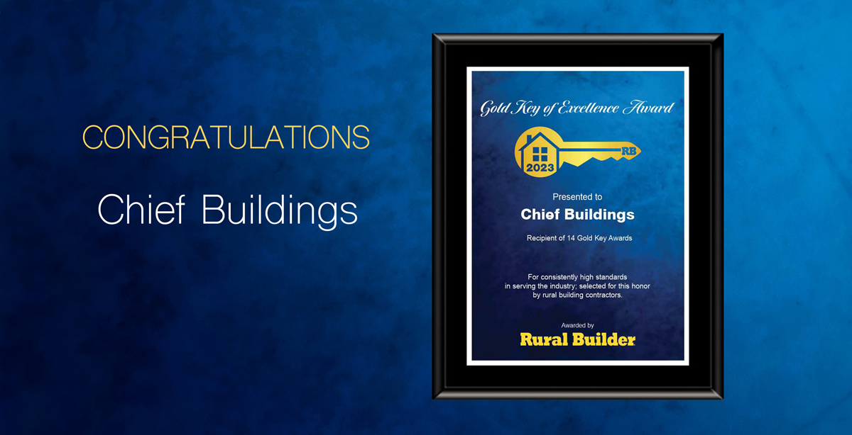 Chief Buildings: 14 Gold Key Winner!