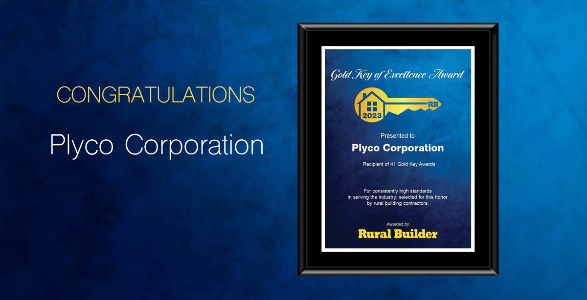 Plyco Corporation: 41 Time Gold Key Winner!