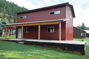Elk Mountain Construction post frame barn
