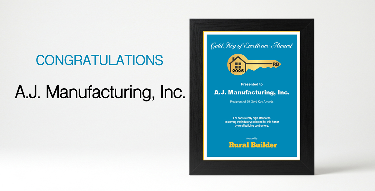 2025 Gold Key Award Winner: A.J. manufacturing, Inc.