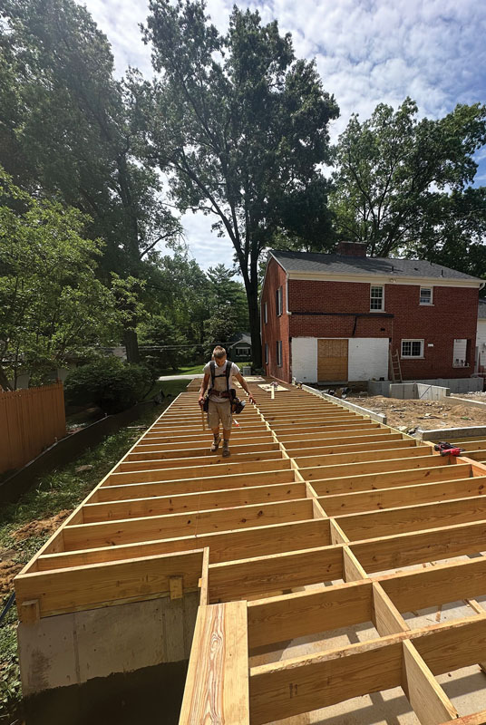 Noah and Brennan, co-owners of Dunkley Brothers Construction.