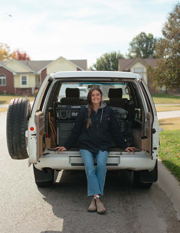 From Trade School to Business Owner: Maryssa Bayless Builds a Career in Carpentry