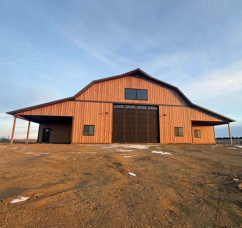 Steel Barn Blends Classic Aesthetics with Long-Term Performance