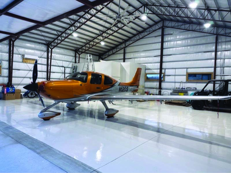 New Hangar in Tullahoma, Tennessee. Photo Courtesy of Worldwide Steel