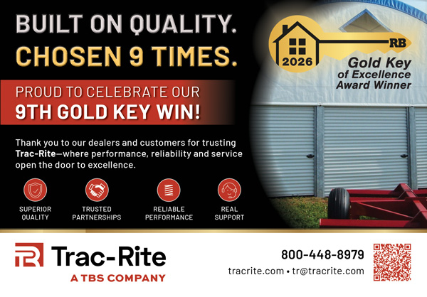 Trac-Rite Door: Trac-Rite Door Earns Ninth Gold Key Award for Trusted Roll-Up Door Solutions