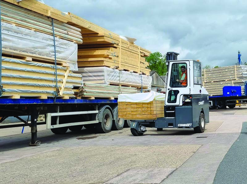 Smarter Material Handling for Construction and Building Yards