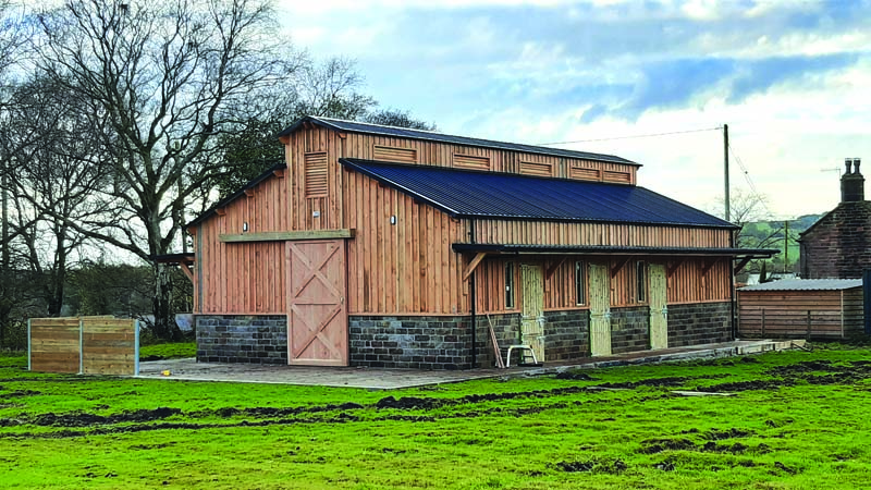 Engineered Timber Barn Built for the UK’s Harshest Conditions