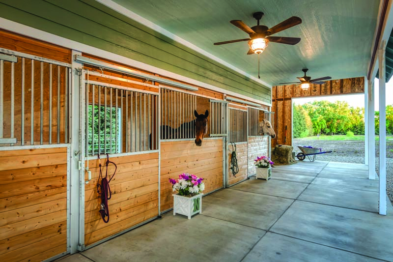Victorian-Inspired Horse Barn Blends Equine Functionality with Architectural Detail