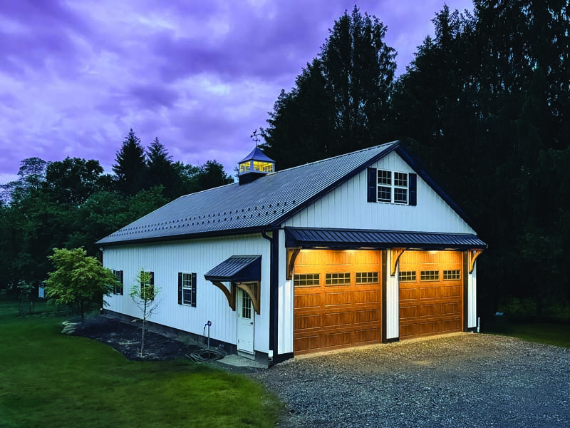 Post-Frame Chicken Coop Combines Durability and Easy Maintenance