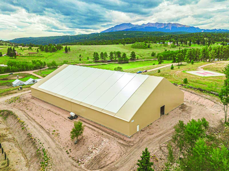 Legacy Building Solutions Delivers Fabric-Covered Arena for Historic Colorado Equestrian Center