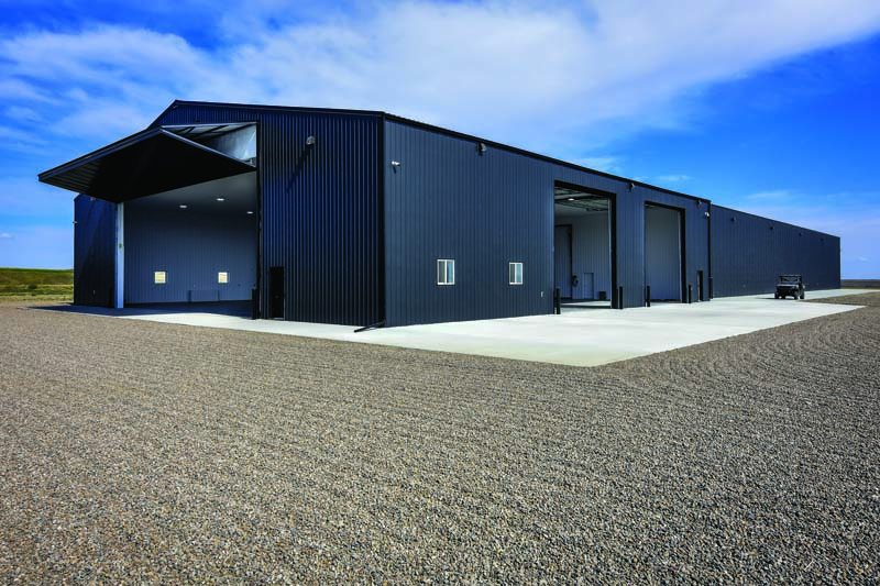 Large Multi-Use Farm Building Combines Heated Shop and Cold Storage