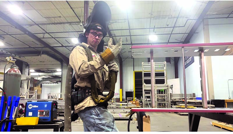 From the Farm to the Trades: Jacob Trout’s Welding Journey